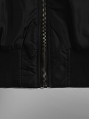 Бомбер Alpha Industries MA-1 Oxford Logo Black (Черный)