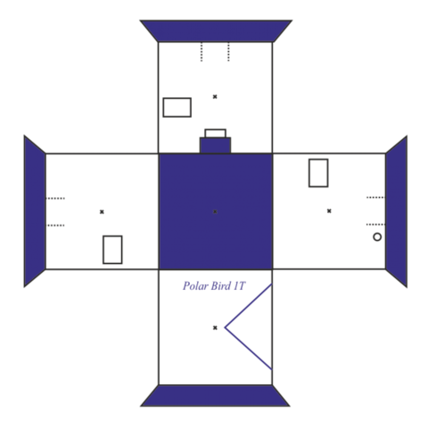 Палатка для зимней рыбалки Polar Bird 1T
