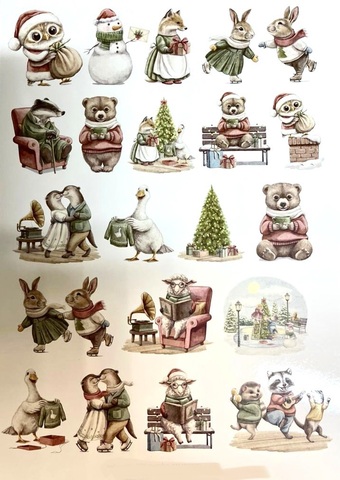 Пленочный трансфер №0696  для светлых поверхностей А4