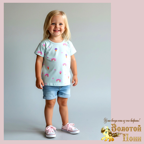 Футболка детская д (74-98) 251205-Y5162