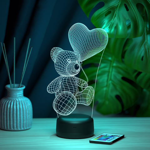 3Д-светильник 