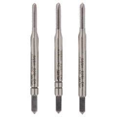 Метчик М 2,0х0,4 (Комплект 3шт) DIN352 HSS-G 6h 36мм a=2,1 Volkel 27316