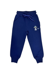 051_ОС25 Брюки для мальчика, синий