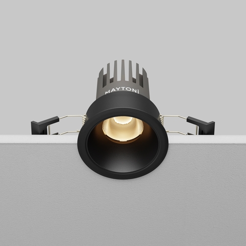 Встраиваемый светодиодный светильник Maytoni Dip DL123-10W-3K-B