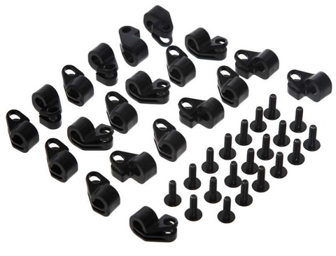 Клипсы CCM FULL VISOR Top clips JR для комбовизоров (1 шт)