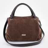 Сумка Саломея 278 эко-замша шоколад