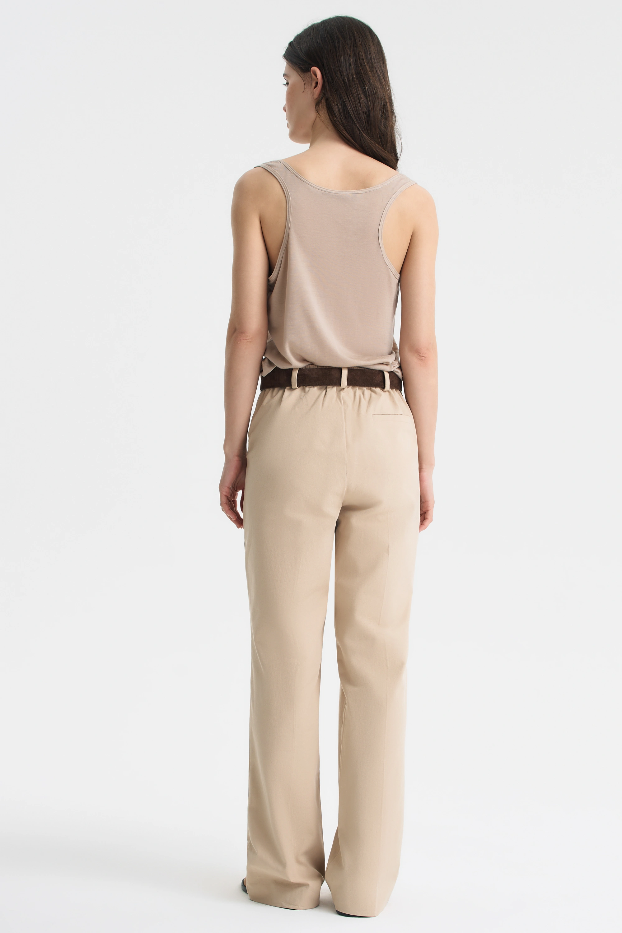 Брюки чинос из хлопка