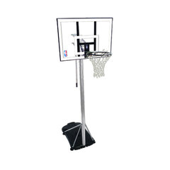 Стойка мобильная баскетбольная Spalding Silver 44" акрил