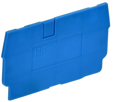 ARMAFIX Заглушка для клемм серий CP/CX 4мм2 синяя IEK