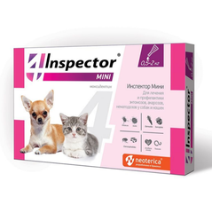 Inspector Mini капли для собак и кошек