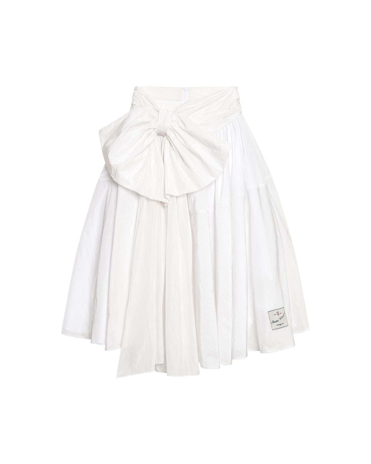 Пышная юбка с бантом