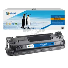 Картридж G&G, аналог HP CB435A, CB436A, CE285A/ Canon 712, 713, 725 3k с чипом