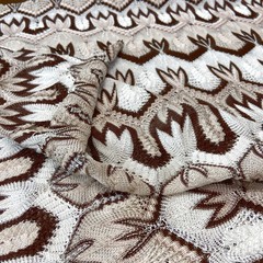 Ткань трикотаж Missoni  бежевый цвет 3146