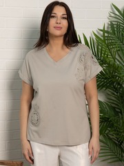 Блуза Время перемен (бежевая) Б15656-20М LT Collection