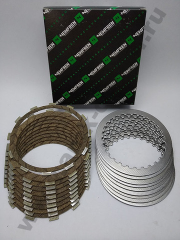 F2926AC Комплект дисков сцепления OE-Standart (фрикционные + металлические) (FCS0376/2) NEWFREN