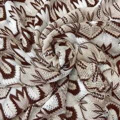 Ткань трикотаж Missoni  бежевый цвет 3146