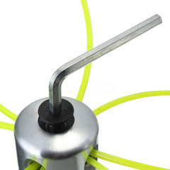 Головка триммерная , универсальная, материал корпуса алюминий под болт М10