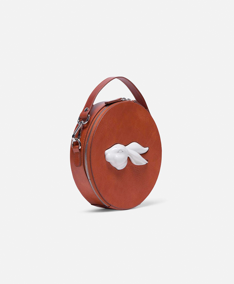 Сумка Round Rabbit Head Bag Vegetable Brandy
