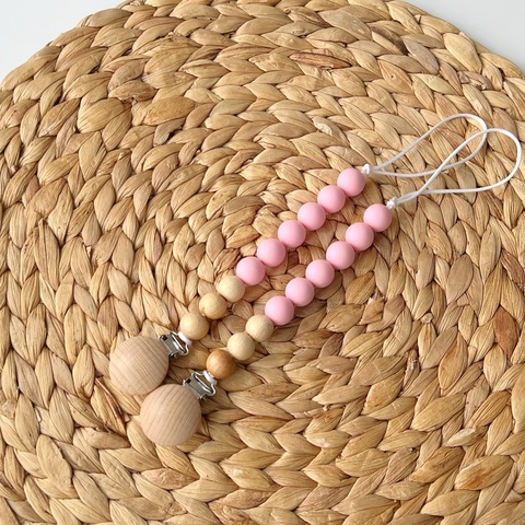 Держатель пустышки "Pink"