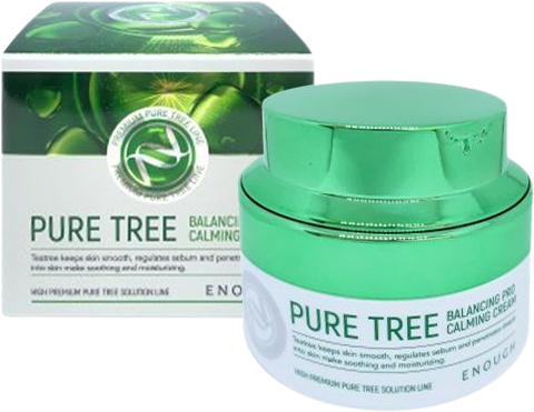 Enough Pt Крем для лица с экстрактом чайного дерева Pure Tree Balancing Pro Calming Cream