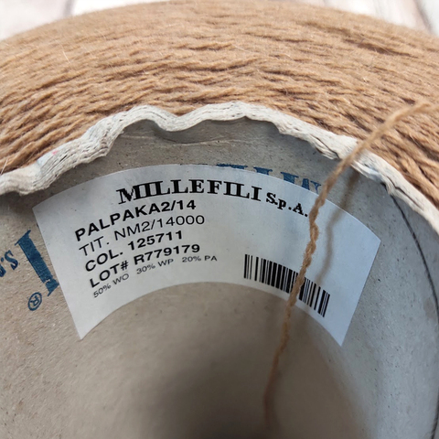 Альпака с мериносом MILLEFILI PALPAKA 2/14 кэмел