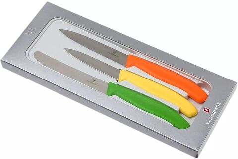 Набор Victorinox кухонный, 3 предмета, цветной (подарочная упаковка)
