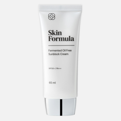 SKIN FORMULA  Fermented Oil Free Sunblock Cream SPF50+ PA+++ Cолнцезащитный крем c увлажняющим и успокаивающим действием, 65 гр
