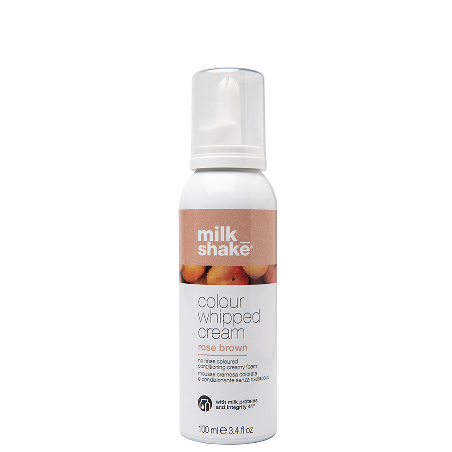 Пена кондиционер с пигментом (розово-коричневый) / Milk Shake color whipped cream rose brown