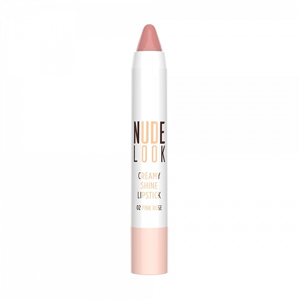 Golden Rose Помада NUDE LOOK CREAMY SHINE Lipstick тон 02