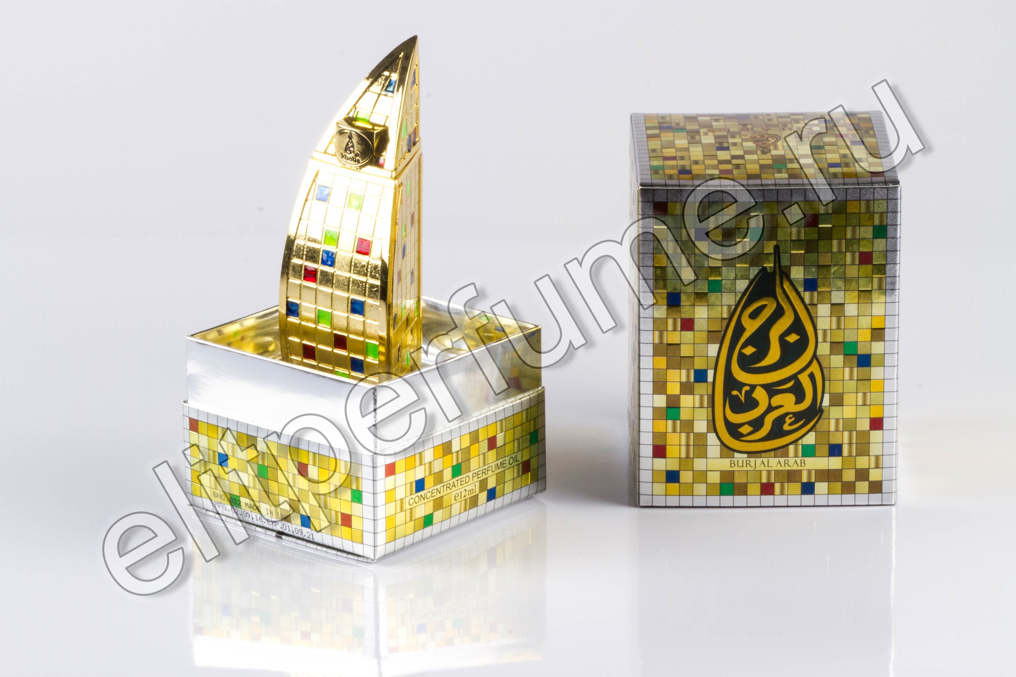 Burj Al Arab Бурж Аль Араб 12 мл Унисекс арабские масляные духи от Халис Khalis Perfumes