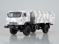 KAMAZ-43502 Mustang camouflage Arctic white-gray 1:43 Start Scale Models (SSM)