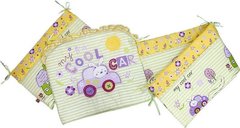 Комплект в кроватку "Cool Car" (голубой)