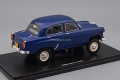 Moskvich-410N 4x4 dark blue 1:24 Legendary Soviet cars Hachette #47