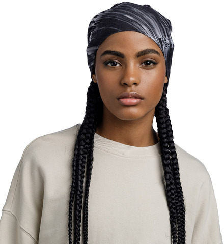 Картинка повязка Buff Headband Ellipse CoolNet Jaru Graphite - 3
