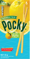 Pocky бисквитные палочки со вкусом Юдзу