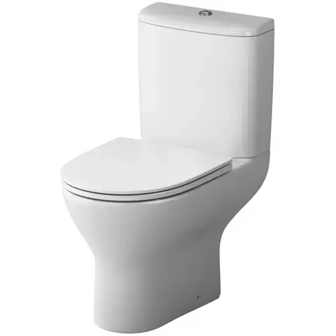 Damixa 468600SC Palace Grand унитаз-компакт без ободка с сиденьем микролифт
