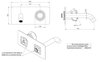 Remer Element ET15KBRP Смеситель для раковины, медь брашированная