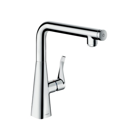 Смеситель для кухни с Г-образным изливом Hansgrohe Metris Select 14847000