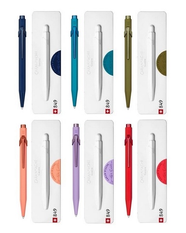 Ручка шариковая Caran d’Ache 849 Claim Your Style Edition 3 LE, Moss Green (849.566)