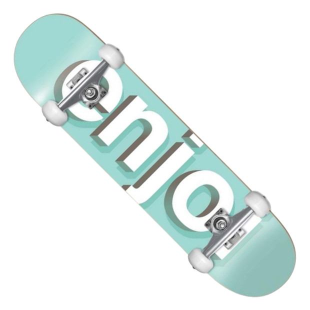 Скейтборд ENJOI Helvetica Neue (Aqua)