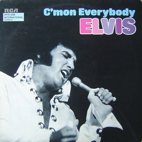 Виниловая пластинка. Elvis – C'mon Everybody (Б/У) (Caravan Vinyl)