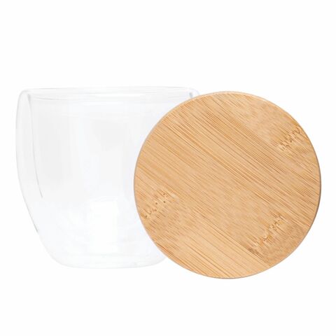 Стакан с двойными стенками BAMBOO ART S, объем ок. 250 ml