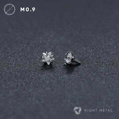 Cubic Zirconia Star Crystal