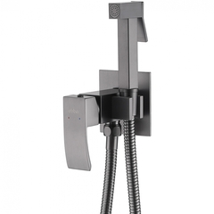Abber AF8625NG Смеситель Wasserfall AF8625NG с гигиеническим душем, никель фото