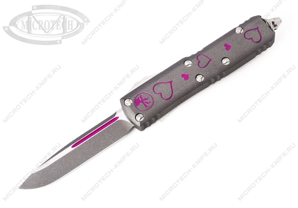 Нож Microtech UTX-85 231-1VNS loving hearts
