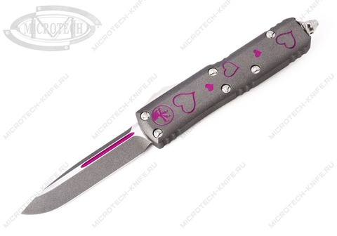 Нож Microtech UTX-85 231-1VNS loving hearts 