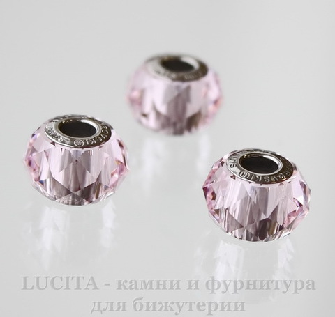 5948 Бусина Сваровски BeCharmed Briolette Rosaline 14х9 мм ()