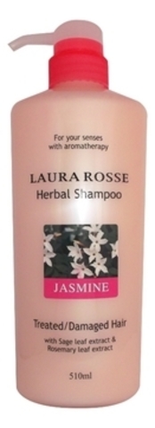 Растительный шампунь для сухих волос Жасмин Herbal Shampoo Jasmine