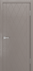 Межкомнатная дверь V-XI / Цвет Темно-серый / Двери Верда