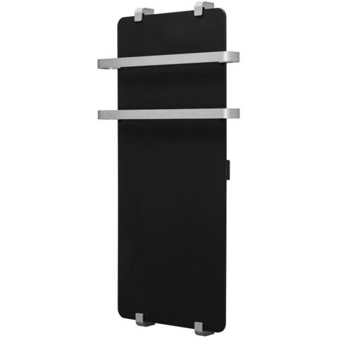 Allen Brau Infinity 325625 Полотенцесушитель электрический с рейлингом и креплением, цвет: чёрный